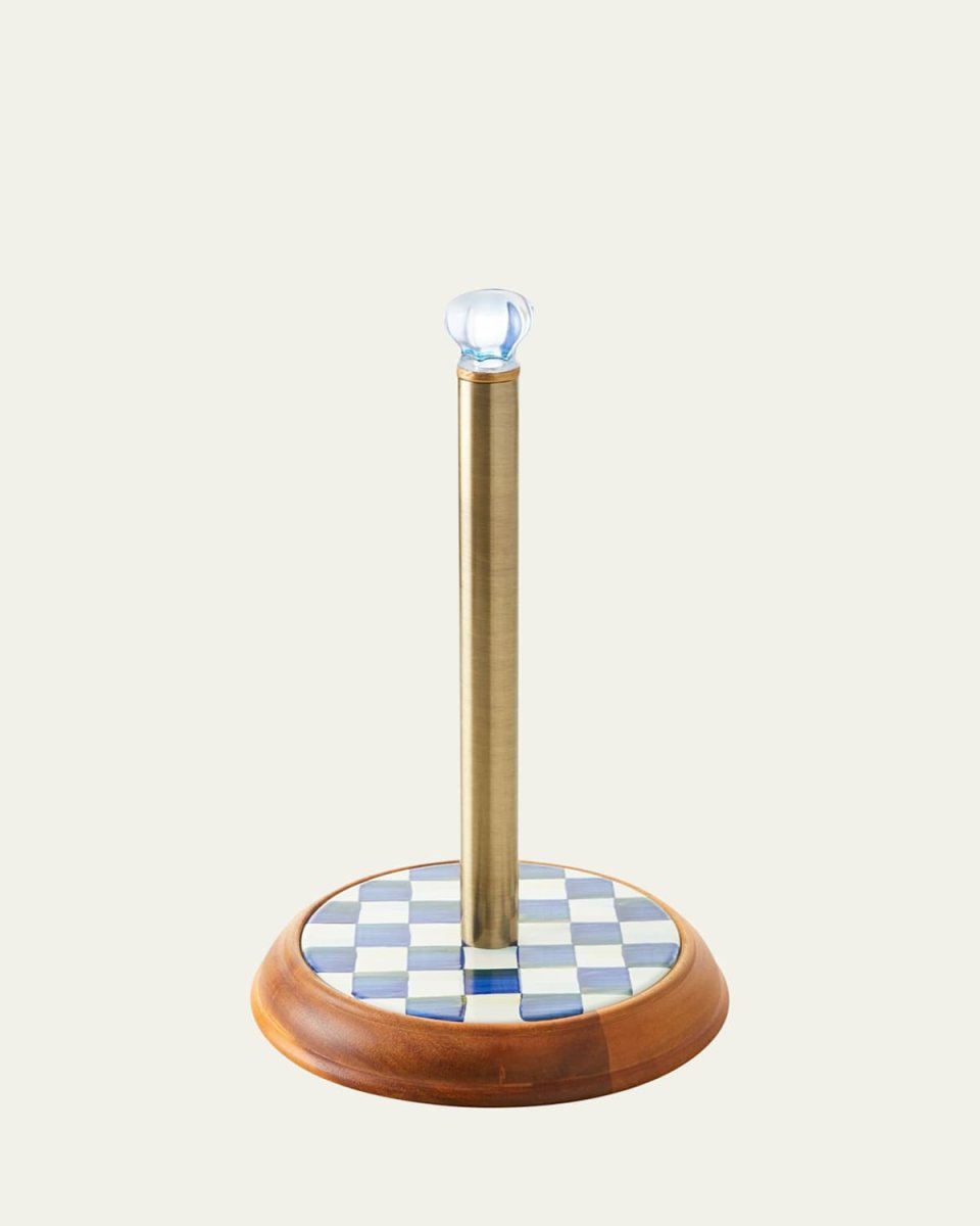 Royal Check Paper Towel Holder